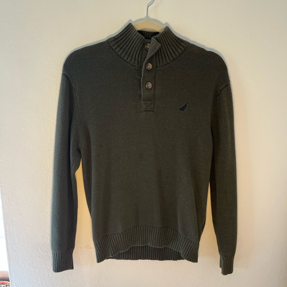 Kids Olive Sweater